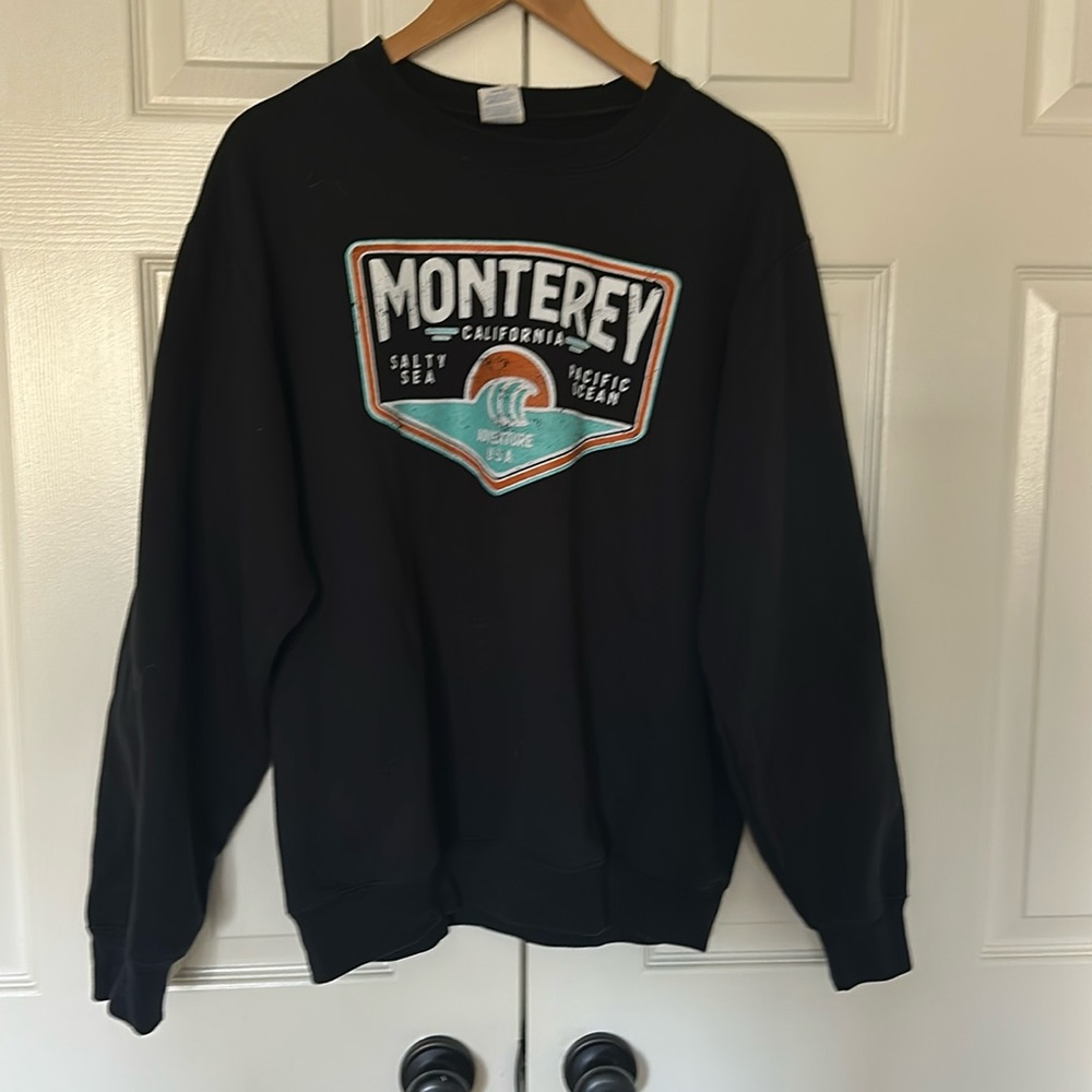 Monterey Black Sweatshirt
